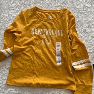 NWT girls size 8 long sleeve tee